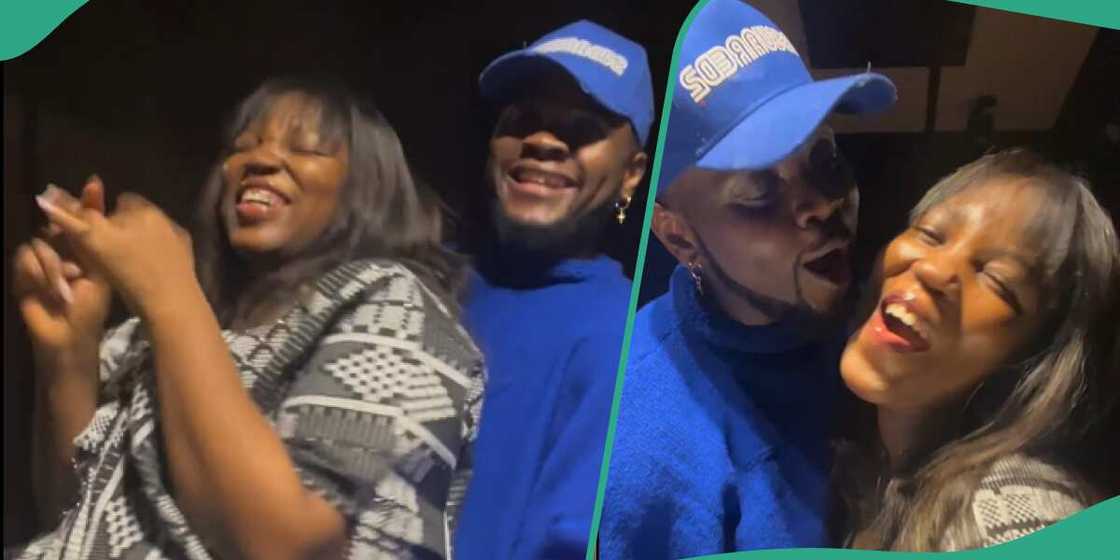 Kizz Daniel and his wife dance to his song Baby Sha. Kizz Daniel and his wife dance to his song Baby Sha.