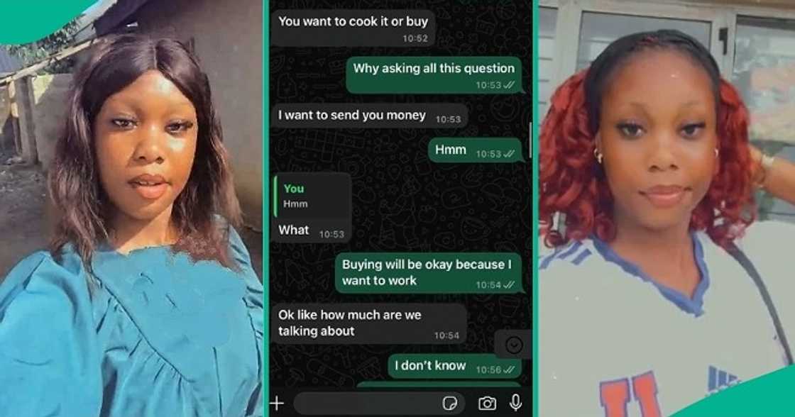 Nigerian lady gives epic reply to man who offered her N2,400 for food. Nigerian lady gives epic reply to man who offered her N2,400 for food.