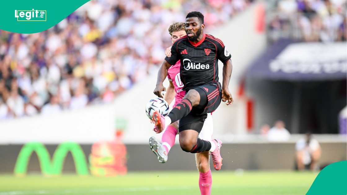 Kelechi Iheanacho, Sevilla, Toulouse, Stade de Toulouse, France.