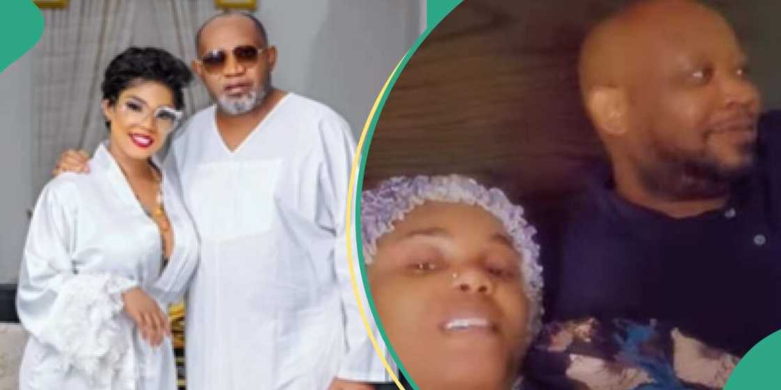 Actress Iyabo Ojo and her lover Paulo Actress Iyabo Ojo and her lover Paulo