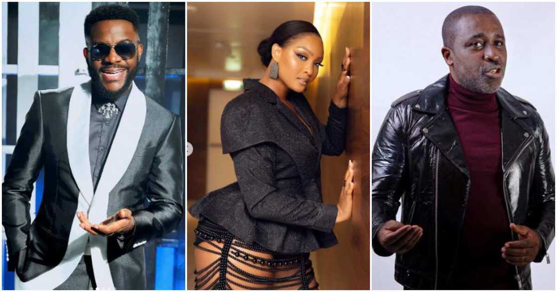 Photos of Ebuka Obi-Uchendu, Osas Ighodaro and Frank Edoho