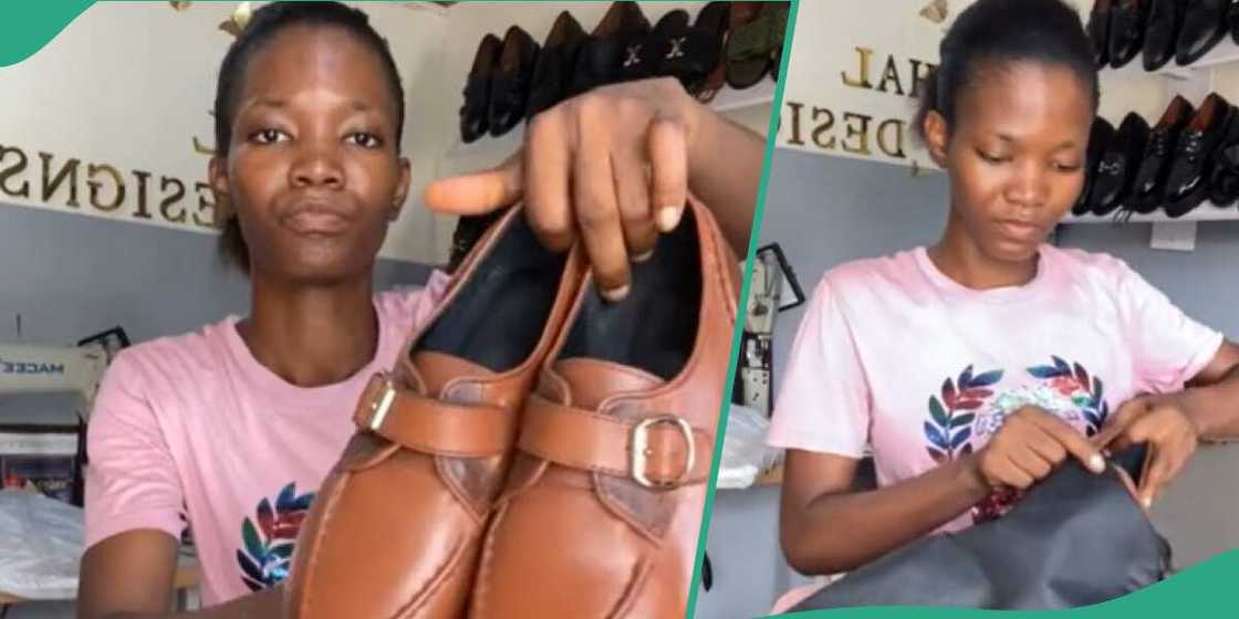 Nigerian shoemaker packages order from Dubai client Nigerian shoemaker packages order from Dubai client