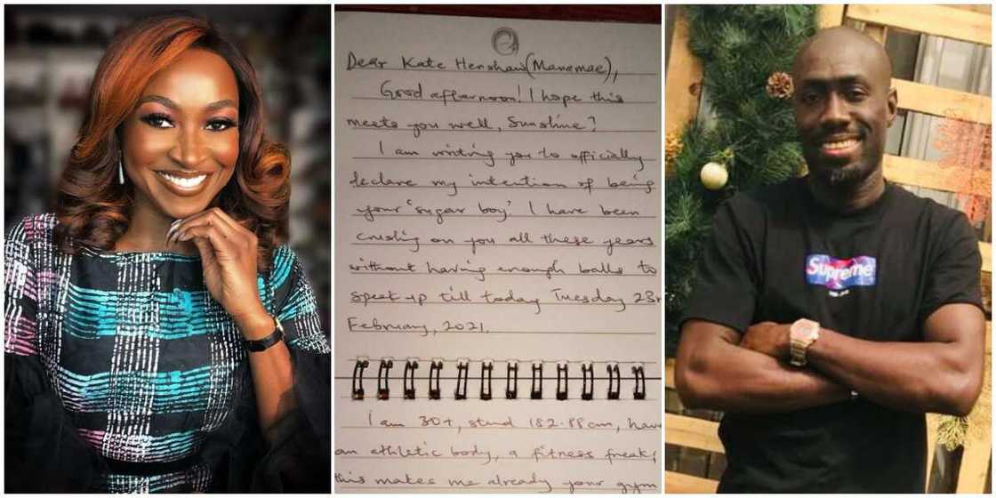 Kate Henshaw and her crush Kate Henshaw and her crush