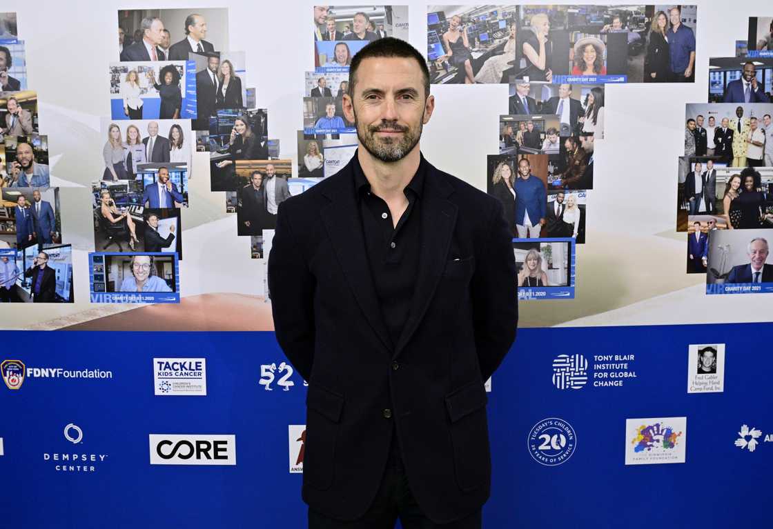 Milo Ventimiglia attends a charity hosted by the Cantor Fitzgerald Relief Fund at Cantor in New York City Milo Ventimiglia attends a charity hosted by the Cantor Fitzgerald Relief Fund at Cantor in New York City