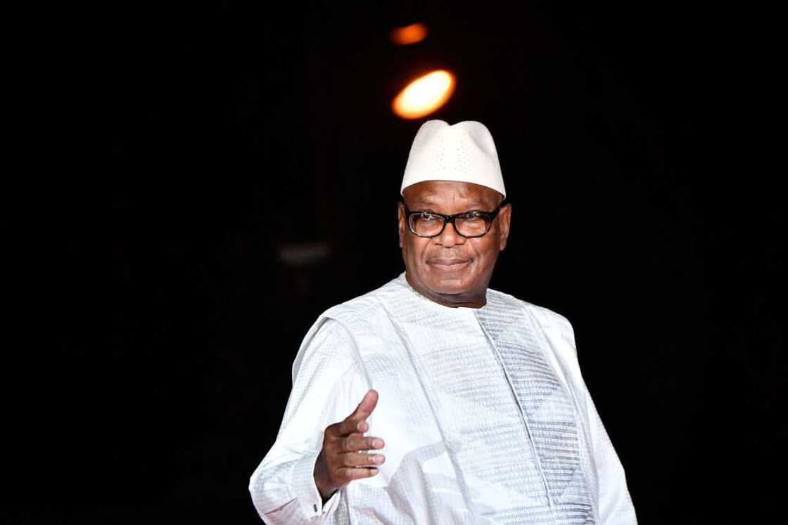 Mali’s former president Ibrahim Boubacar Keita Mali’s former president Ibrahim Boubacar Keita