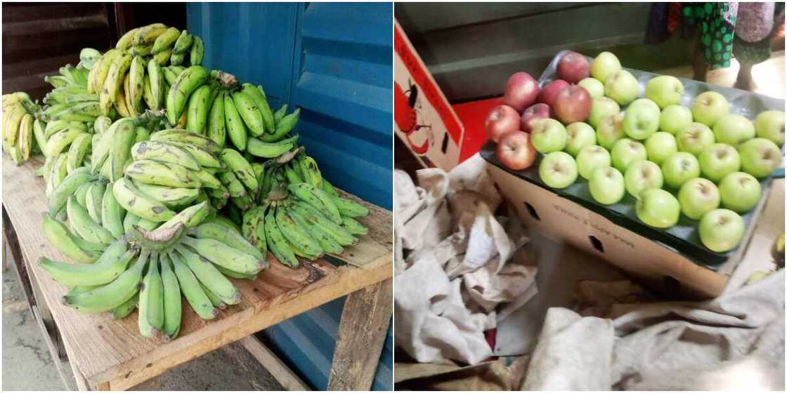 Woman empowered by non-governmental organisation to start her fruit business Woman empowered by non-governmental organisation to start her fruit business