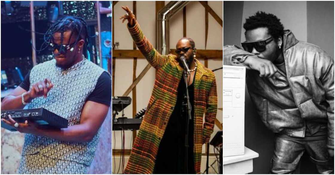 Pheelz, Adekunle Gold and Olamide Pheelz, Adekunle Gold and Olamide