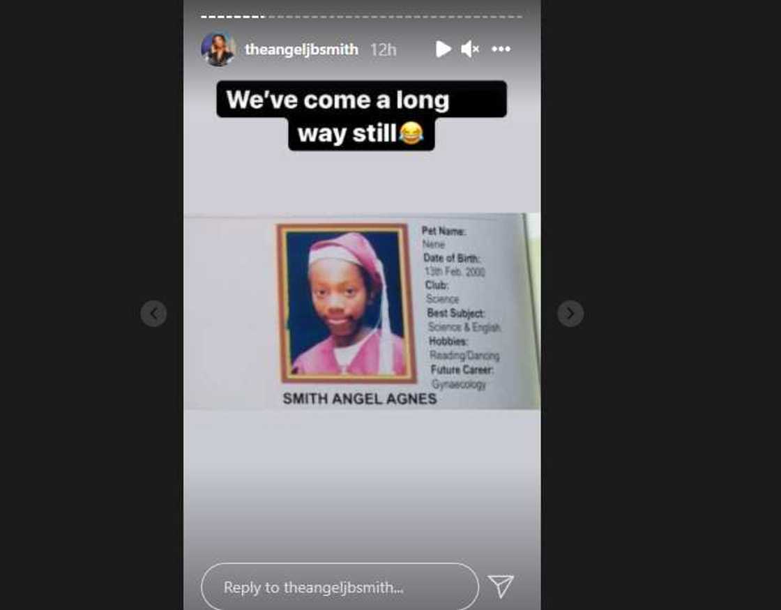 BBNaija's Angel. BBNaija's Angel.