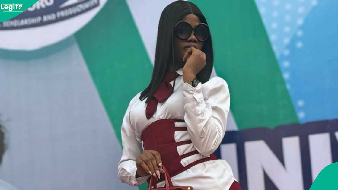 A businesswoman gains admission into university.