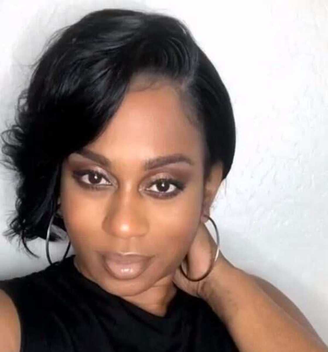 Asymmetrical pixie bob Asymmetrical pixie bob