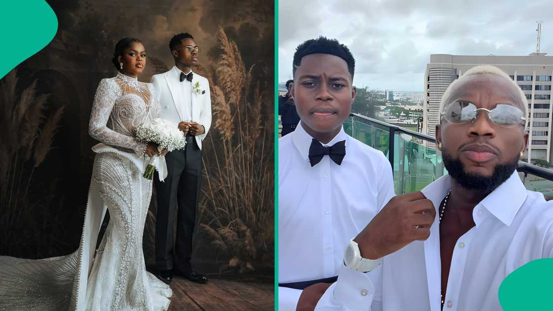 Jarvis's reaction trends after being held by content creator Jidex at her wedding Jarvis's reaction trends after being held by content creator Jidex at her wedding