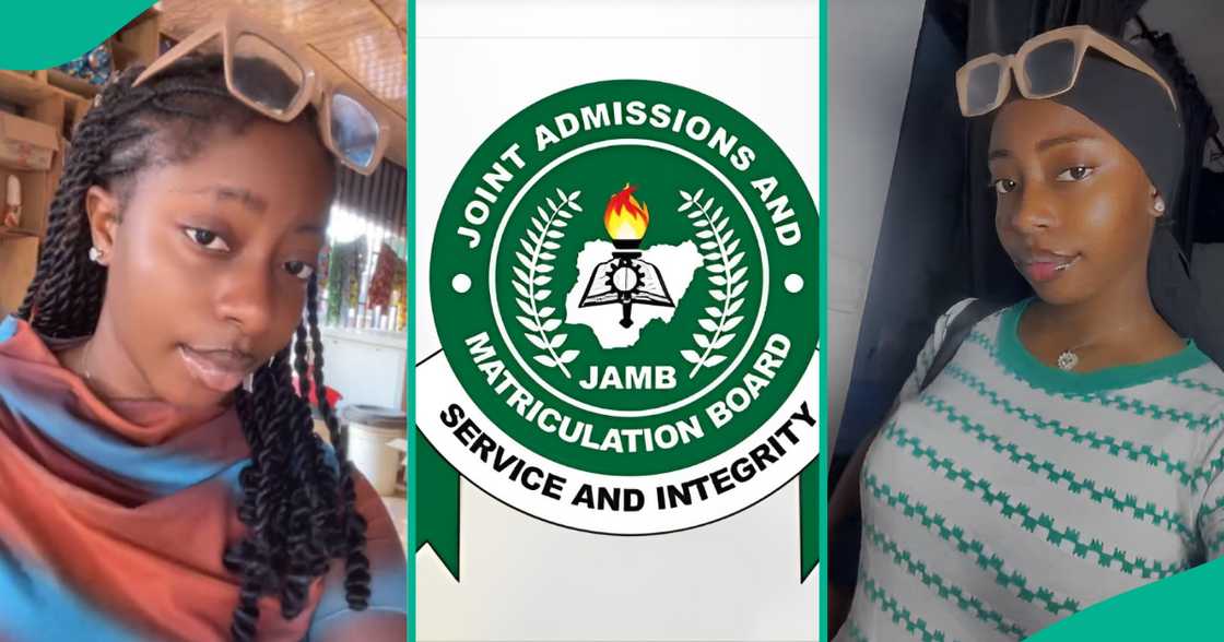 Female student in 400 level goes back to take JAMB 2025 exam because of her course at school Female student in 400 level goes back to take JAMB 2025 exam because of her course at school