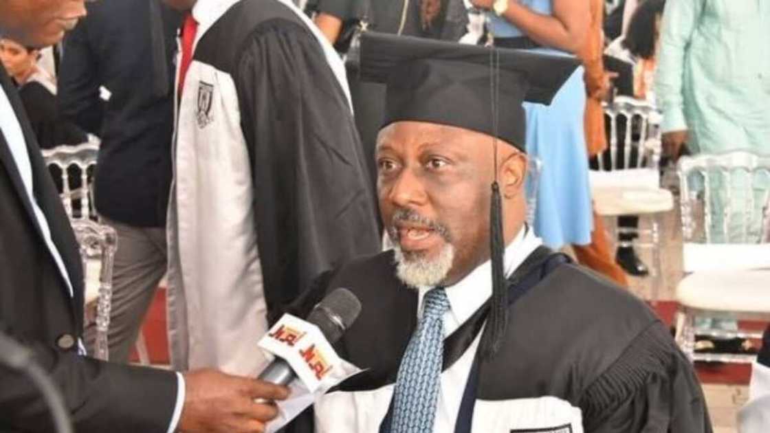 Dino Melaye Emerged as Best Graduating Student? Baze University Finally Debunks Viral Claim Dino Melaye Emerged as Best Graduating Student? Baze University Finally Debunks Viral Claim