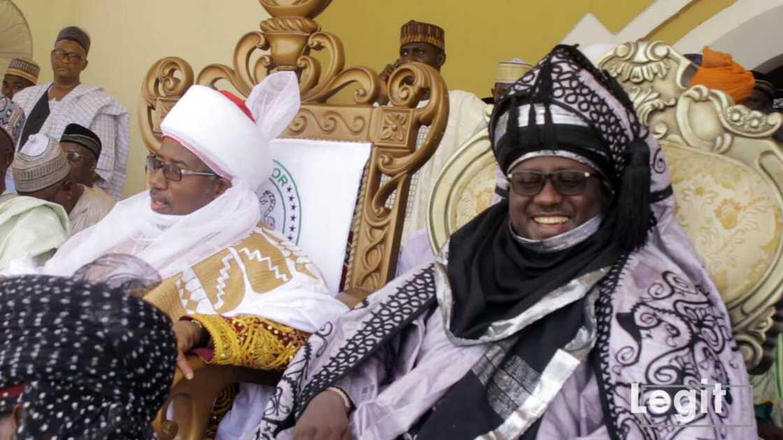 Hotuna: Gwamna Bala Muhammad tare da Sarkin Bauchi, Rilwanu Hotuna: Gwamna Bala Muhammad tare da Sarkin Bauchi, Rilwanu