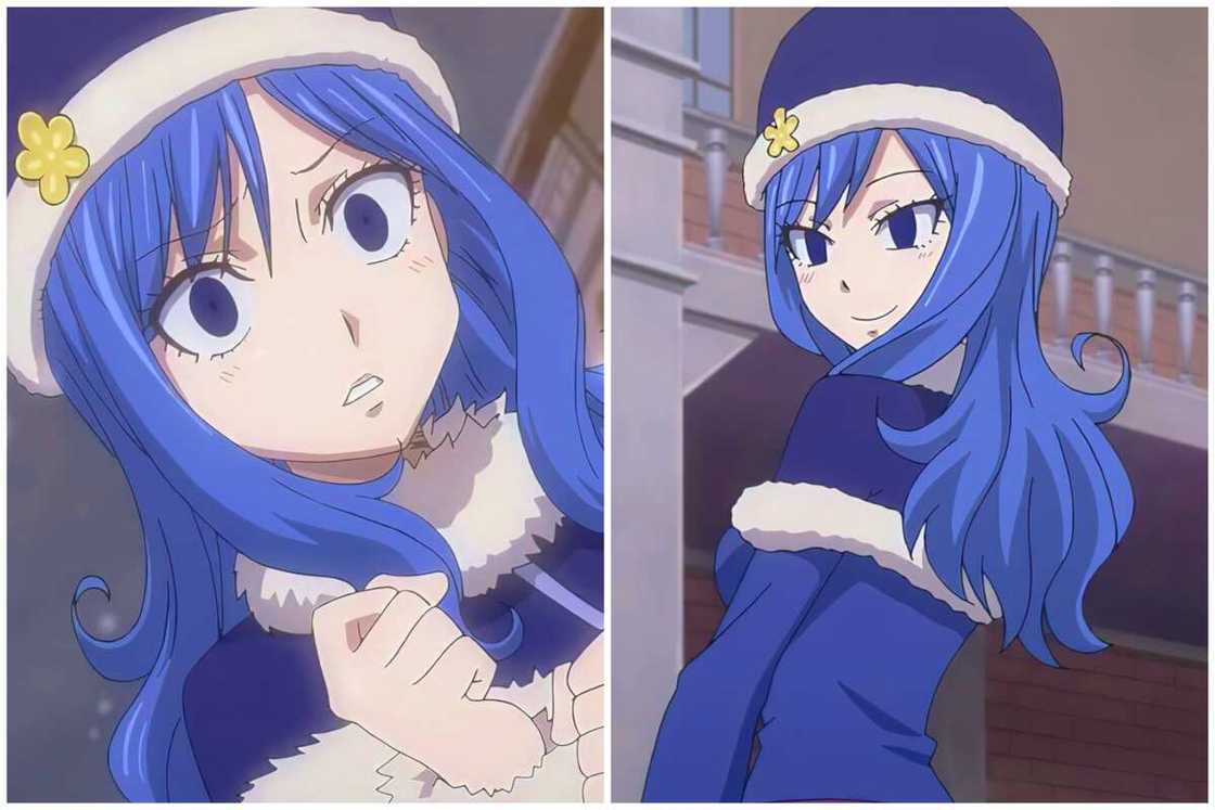 Cartoon characters with blue hair Cartoon characters with blue hair