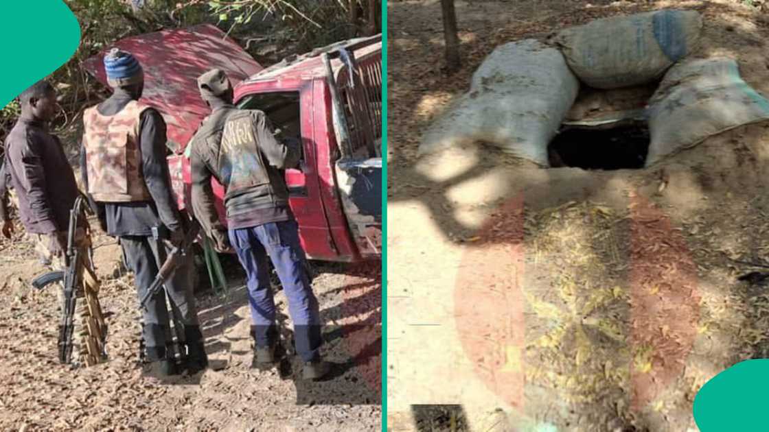 Wajen ajiyar Boko Haram da aka gano Wajen ajiyar Boko Haram da aka gano