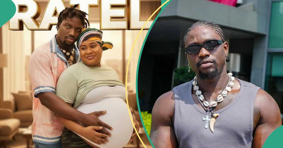 Verydarkman breaks silence on shocking pregnancy photo with Nkechi Blessing