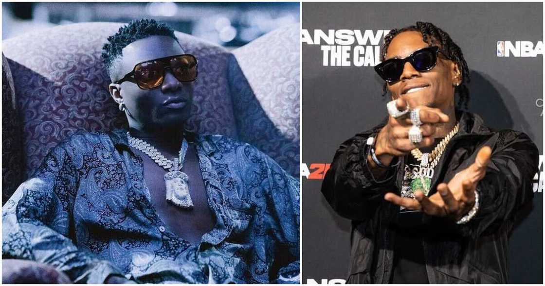 Wizkid and Soulja Boy. Credit: @wizkidayo @souljboy Wizkid and Soulja Boy. Credit: @wizkidayo @souljboy
