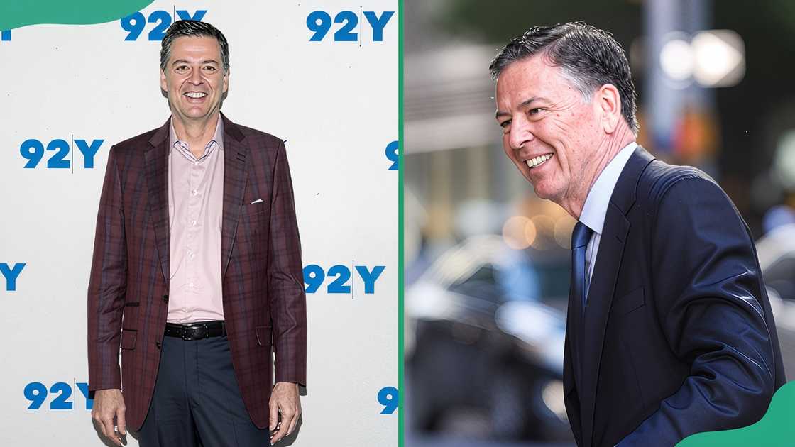 James Comey at 92nd Street Y. James Comey is seen in New York City