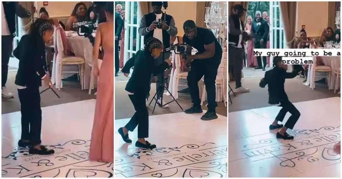 Moonwalked, Michael Jackson, little boy with braids, wedding Moonwalked, Michael Jackson, little boy with braids, wedding