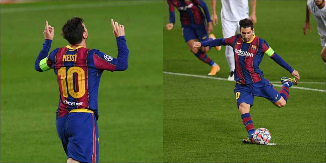 Lionel Messi becomes 1st player to score in 16 consecutive Champions League seasons