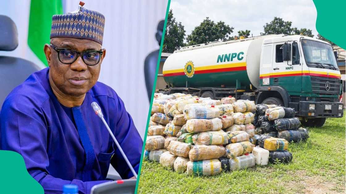 NNPC logo aises questions as NDLEA seizes truck with 2,145kg of illicit drugs in Ondo NNPC logo aises questions as NDLEA seizes truck with 2,145kg of illicit drugs in Ondo