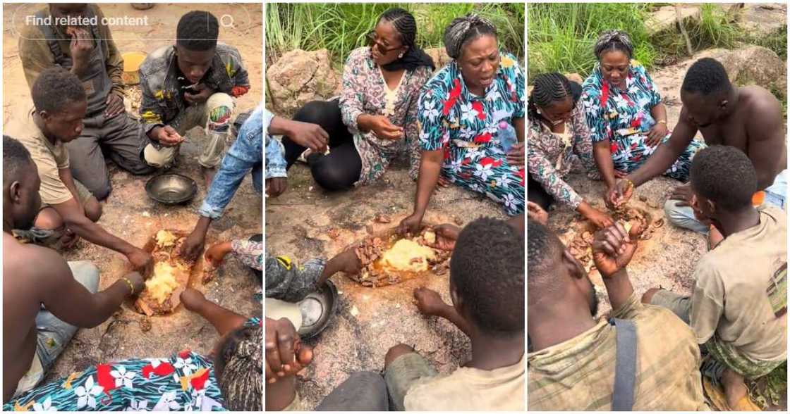 Ground, fufu, soup, farm