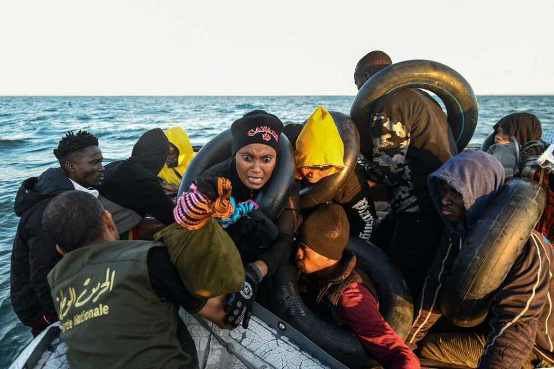 In just one night early this week, the Tunisian coastguard intercepted 130 African migrants, including children, on four craft attempting the crossing from the central region of Sfax In just one night early this week, the Tunisian coastguard intercepted 130 African migrants, including children, on four craft attempting the crossing from the central region of Sfax