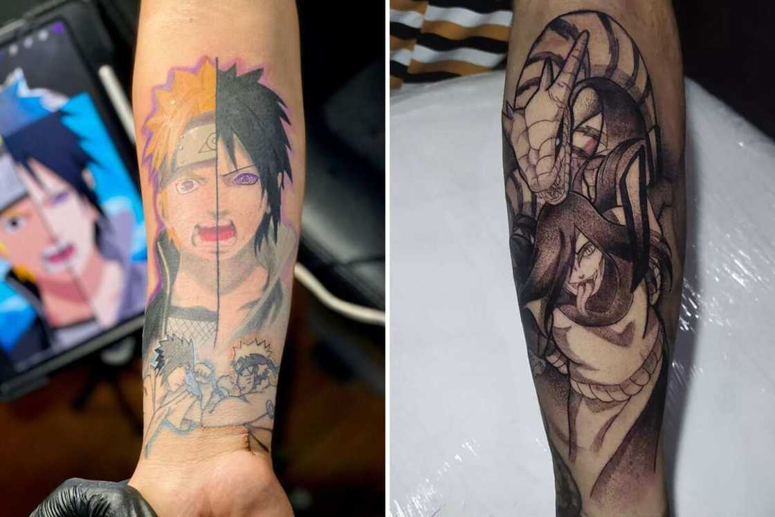 Naruto tattoos