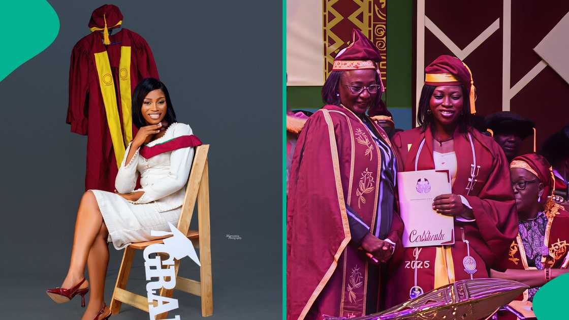 Lady rejoices as she bags first-class degree at UNILAG years after LASU rejected her twice Lady rejoices as she bags first-class degree at UNILAG years after LASU rejected her twice