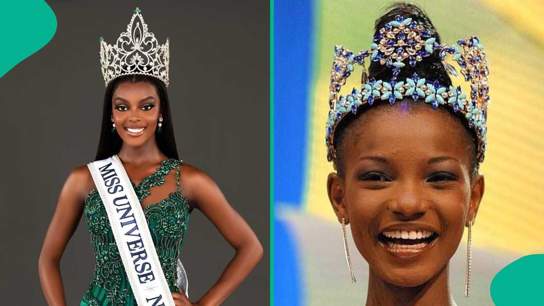 Nigerians celebrate Agbani Darego, Chidimma Adetshina.