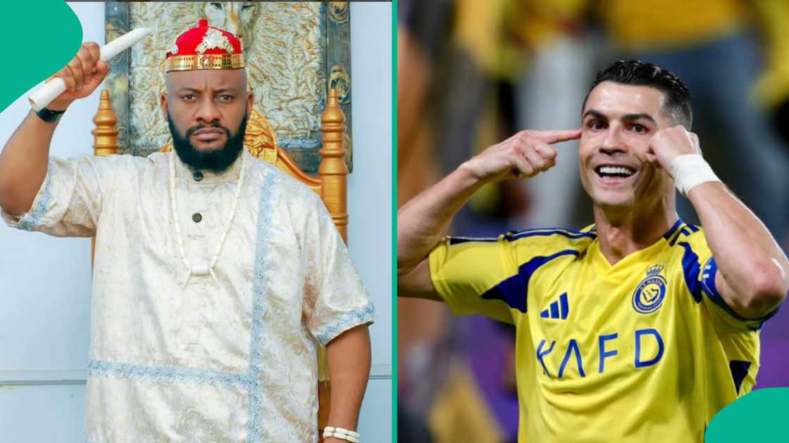 Yul Edochie says his new nickname is C Ronaldo of Nollywood.