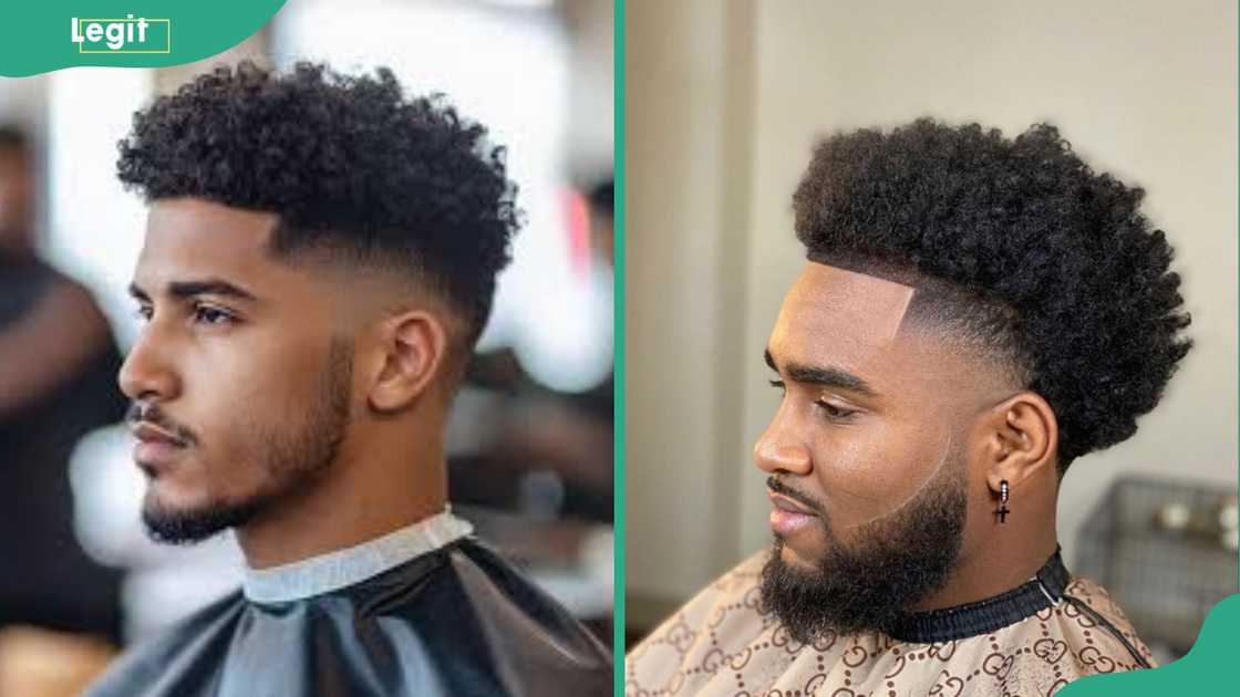 Afro curly low fade Afro curly low fade