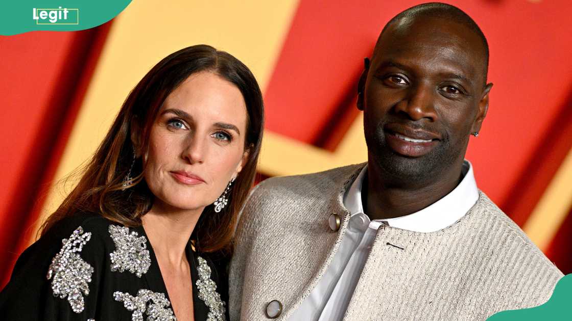 Omar Sy and Hélène Sy in Beverly Hills