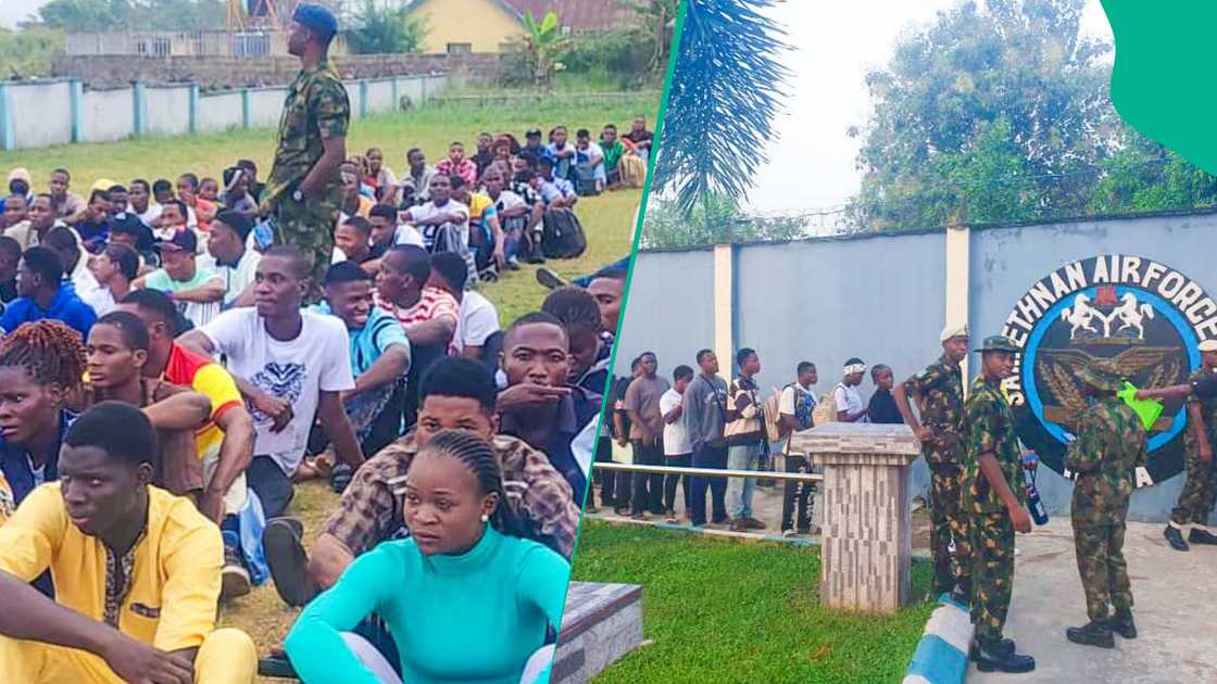 NAF started its 2025 aptitude test across Nigeria.