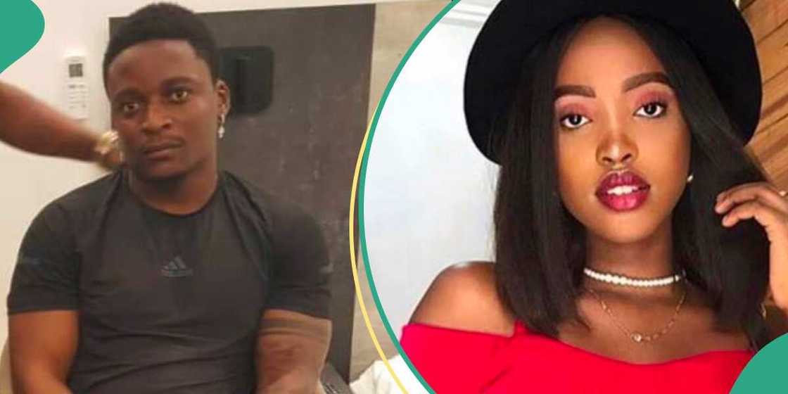 Nnanyereugo Best was arrested in Sierra Leone after he was declared wanted for killing his girlfriend Nnanyereugo Best was arrested in Sierra Leone after he was declared wanted for killing his girlfriend