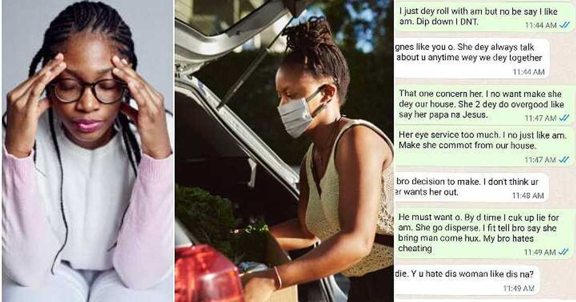 Lady moves out of husband's house, evil sister-in-law, WhatsApp chats Lady moves out of husband's house, evil sister-in-law, WhatsApp chats