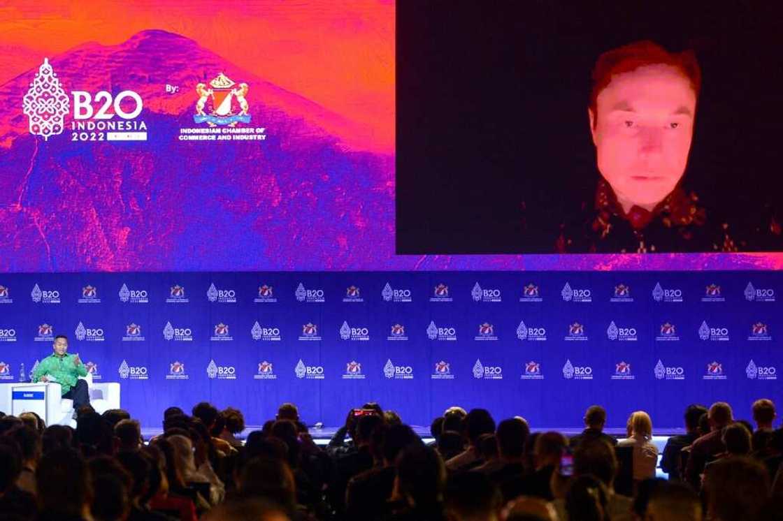 Tesla CEO and Twitter owner Elon Musk offers a vision of the future that includes aliens, tunnels and rocket tourism in a bizarre G20 address Tesla CEO and Twitter owner Elon Musk offers a vision of the future that includes aliens, tunnels and rocket tourism in a bizarre G20 address