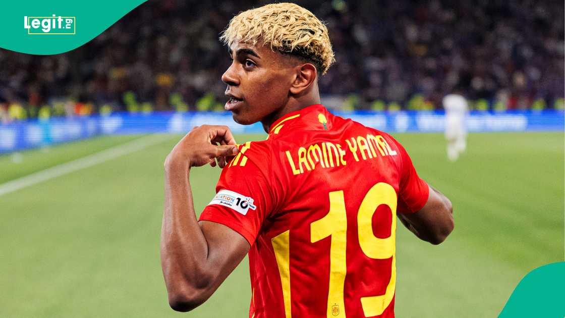 Lamine Yamal, Spain, France, Stuttgart Arena, Stuttgart, Germany, UEFA Nations League Lamine Yamal, Spain, France, Stuttgart Arena, Stuttgart, Germany, UEFA Nations League