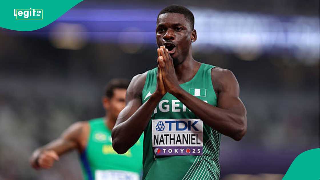 Nigeria, Ezekiel Nathaniel, World Championships, 400m hurdles Nigeria, Ezekiel Nathaniel, World Championships, 400m hurdles