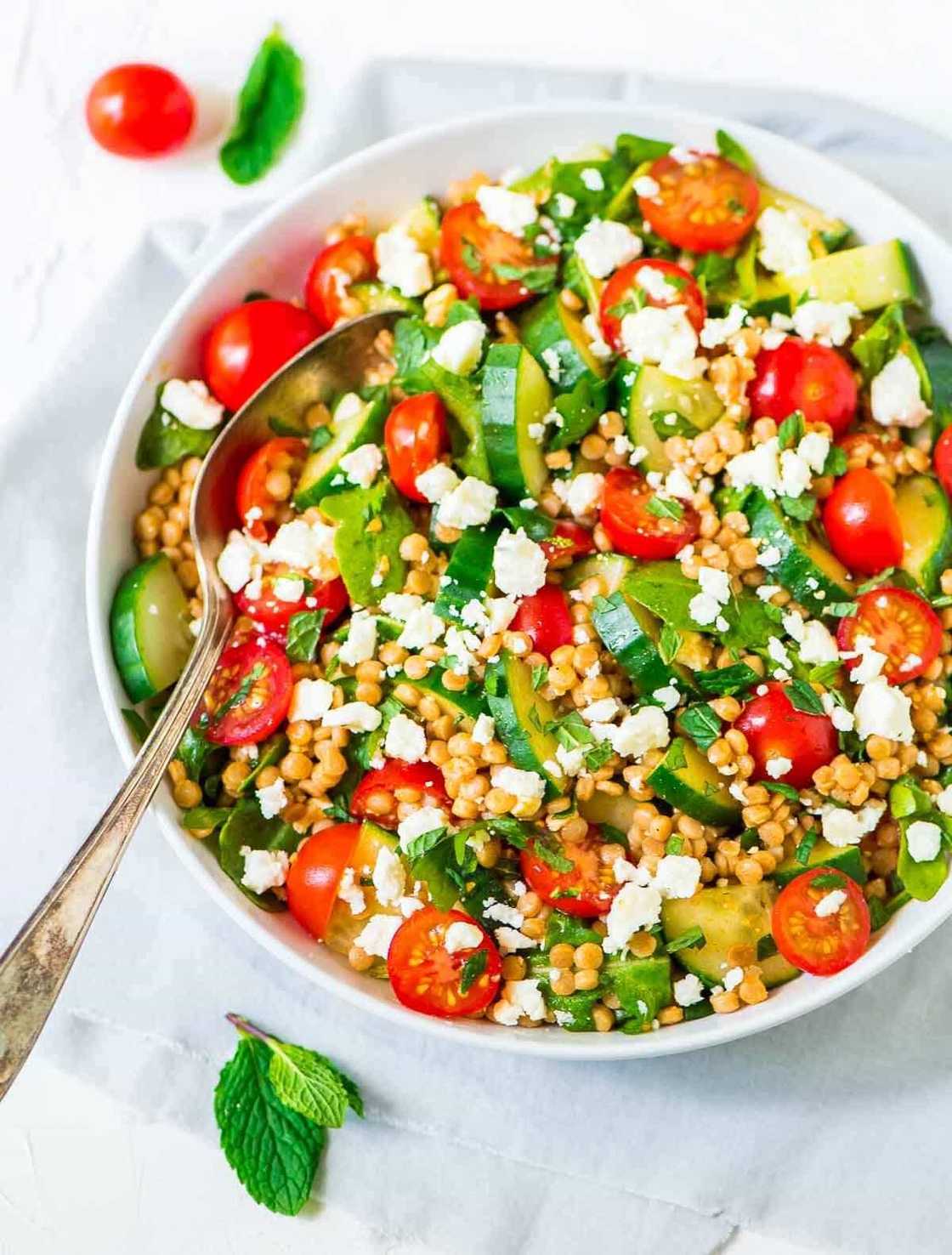 Salad with couscous Salad with couscous
