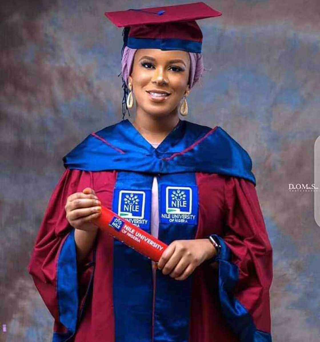 Hajara Kabeer: Katsina indigene graduates with 1st class from Nile University Hajara Kabeer: Katsina indigene graduates with 1st class from Nile University