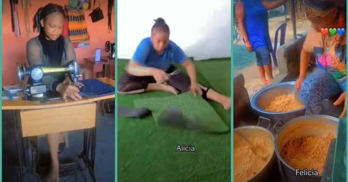 Hardworking Nigerian lady goes viral over multiple talents Hardworking Nigerian lady goes viral over multiple talents