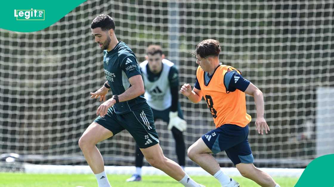 Mikel Merino, UEFA, Champions League, Paris Saint-Germain, Football, Europe, Budapest. Mikel Merino, UEFA, Champions League, Paris Saint-Germain, Football, Europe, Budapest.