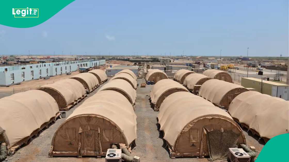 Djibouti ne sansanin Amurka a yankin Horn of Africa. Djibouti ne sansanin Amurka a yankin Horn of Africa.