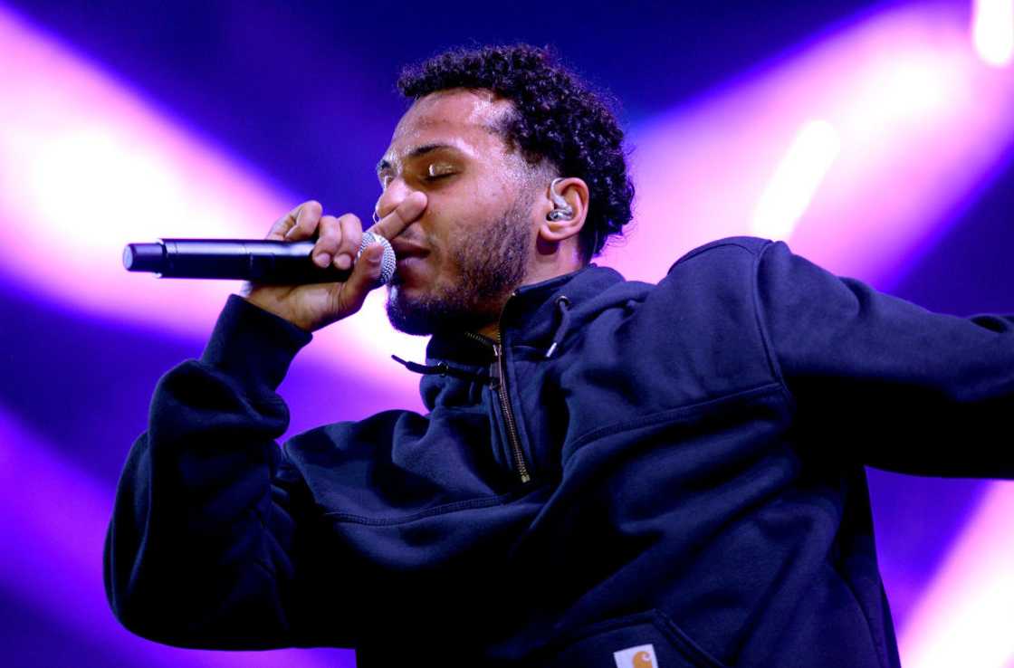 Rapper Joey Purp performs onstage during FYF Fest Rapper Joey Purp performs onstage during FYF Fest