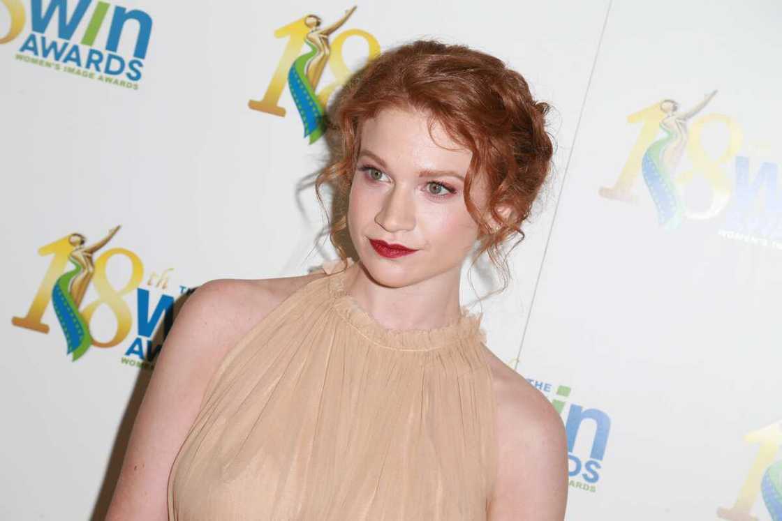 Actress Sarah Hay arrives at the 18th Annual Women's Image Awards Actress Sarah Hay arrives at the 18th Annual Women's Image Awards