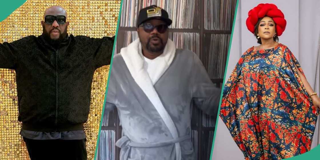 Video of DJ Jimmy Jatt doing a classic throwback with Shaffy Bello and Seyi Sodimu trends Video of DJ Jimmy Jatt doing a classic throwback with Shaffy Bello and Seyi Sodimu trends