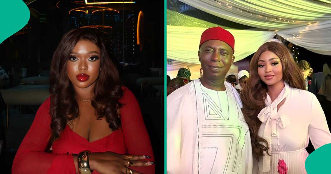 Nigerian user, Yetunde shares hot take on Regina Daniels marital crisis. Nigerian user, Yetunde shares hot take on Regina Daniels marital crisis.