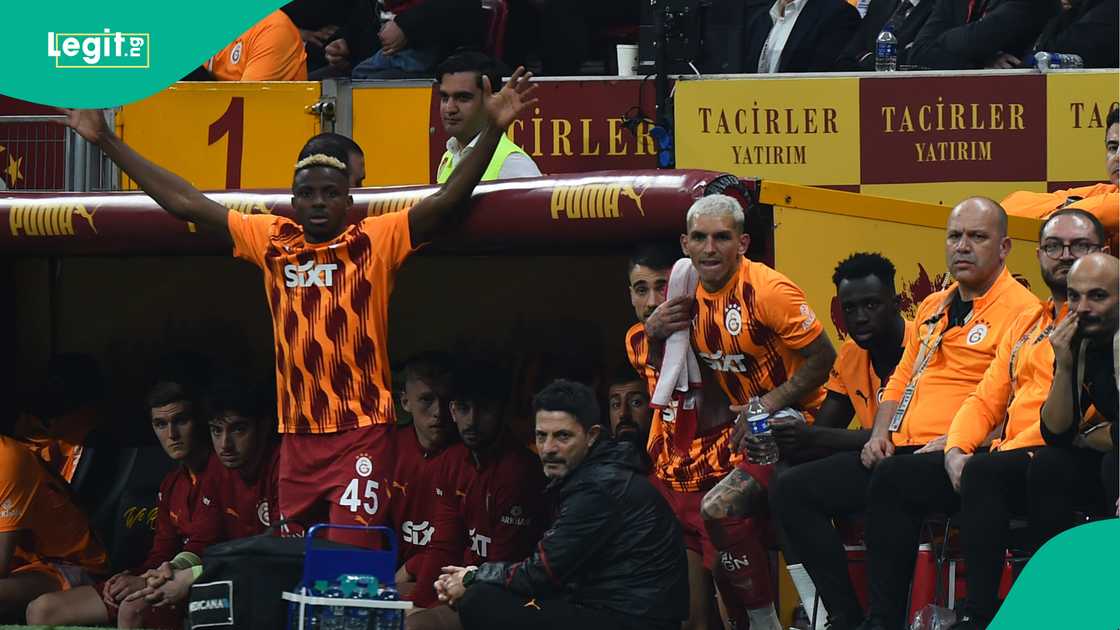 Victor Osimhen, Lucas Torreira, Galatasaray, Antalyaspor, Turkiye, Super Lig. Victor Osimhen, Lucas Torreira, Galatasaray, Antalyaspor, Turkiye, Super Lig.